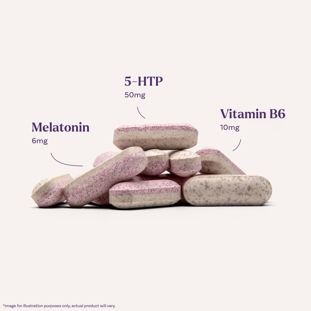 Natrol Melatonin + 5-HTP Time Release Sleep Aid, 60 Bi-Layer Tablets | Triple Action Formula, Calm the Mind, Fall Asleep Faster and Stay Asleep Longer, 100% Drug-Free, 60 Day Supply