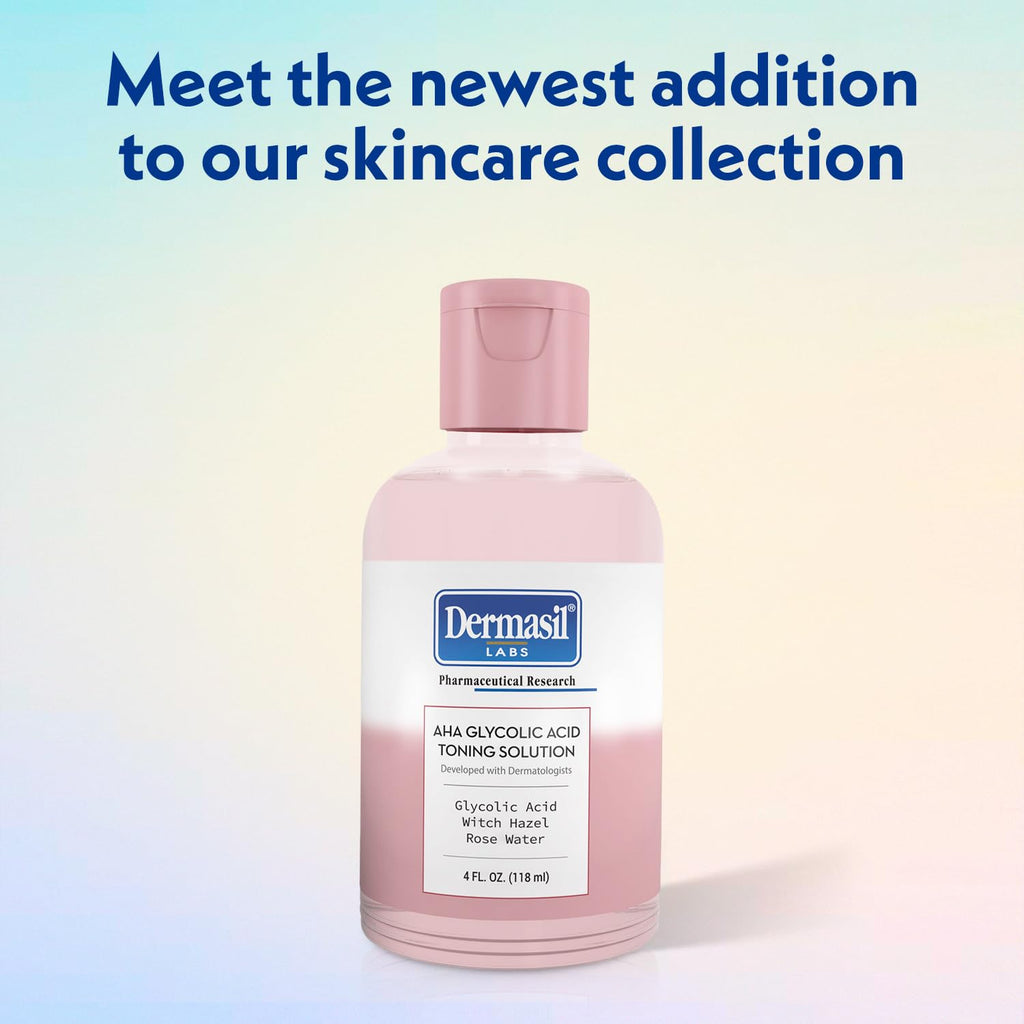 Dermasil Rose Water Toner for Face 3-Pack, 4 Oz Ea