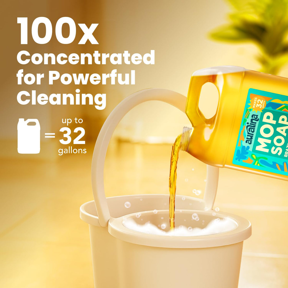 Mop Soap - Brazilian Waves Concentrated Floor Cleaner