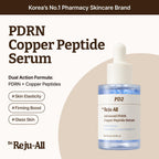 Dr.Reju-All Advanced PDRN Copper Peptide Serum 1.01 Fl Oz | GHK-Cu & PDRN Serum, Copper Peptides for Firming & Skin Elasticity, With Hyaluronic Acid & Hydrolyzed Collagen Peptides