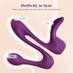 Tracy's Dog Triple Stimulation Vibrator, Adult Sex Toys for Women WaveJoy