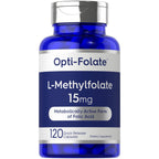 Carlyle L Methylfolate 15mg | 60 Capsules | Max Potency | Optimized and Activated | Non-GMO, Gluten Free | Methyl Folate, 5-MTHF | by Opti-Folate