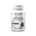 VH Nutrition VITEX+ | Vitex Chasteberry Supplement for Women | Hormonal Balance* and Fertility Support* | 650mg Per Serving of Vitex Berry Extract Powder | 60 Capsules
