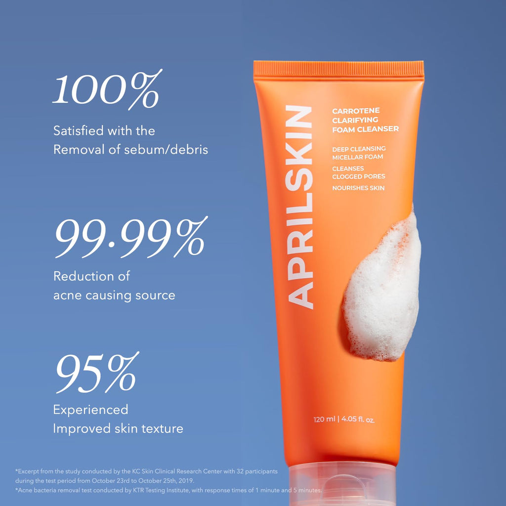 APRILSKIN Carrotene Clarifying Foam Cleanser
