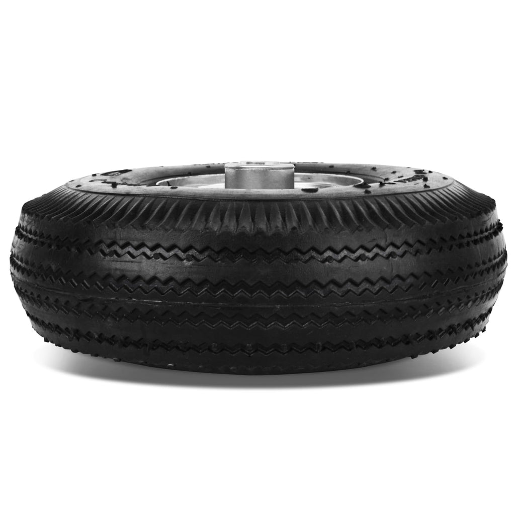 RRQ 4.10/3.50-4 Tire and Wheel, 10 Inch Pneumatic Wheels (2 Pack)