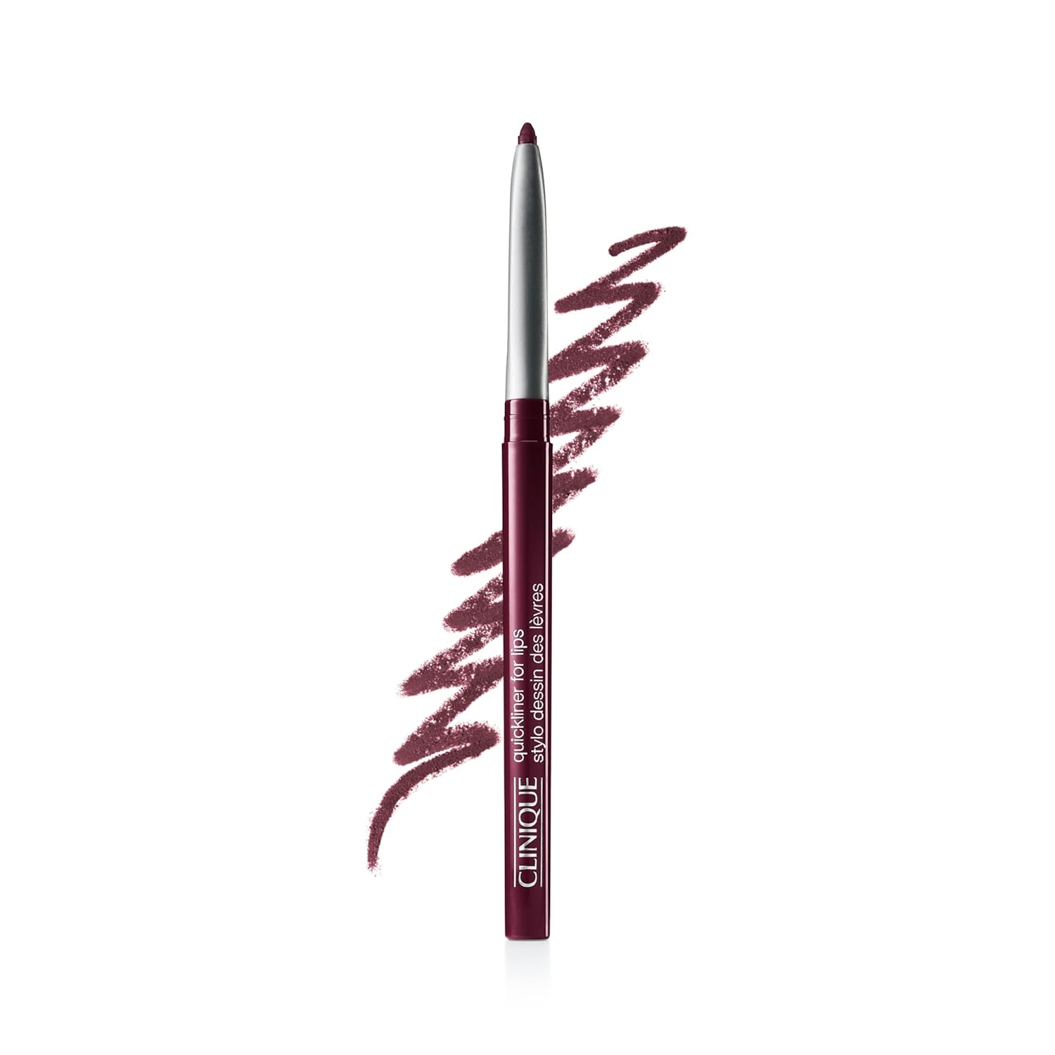 Buy now Clinique Long Lasting Quickliner Lip Liner | Non-Drying + No Sharpening | Available in 19 Shades | Now In Black Honey, Pink & Nude Honey Intense Licorice at indiglob india