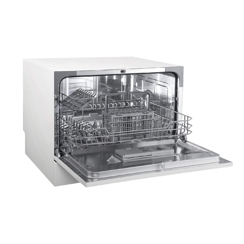 Buy now Honeywell Countertop Dishwasher with 6 Place settings, 6 Washing Programs, Stainless Steel Tub, UL/Energy Star- Stainless Steel at indiglob india