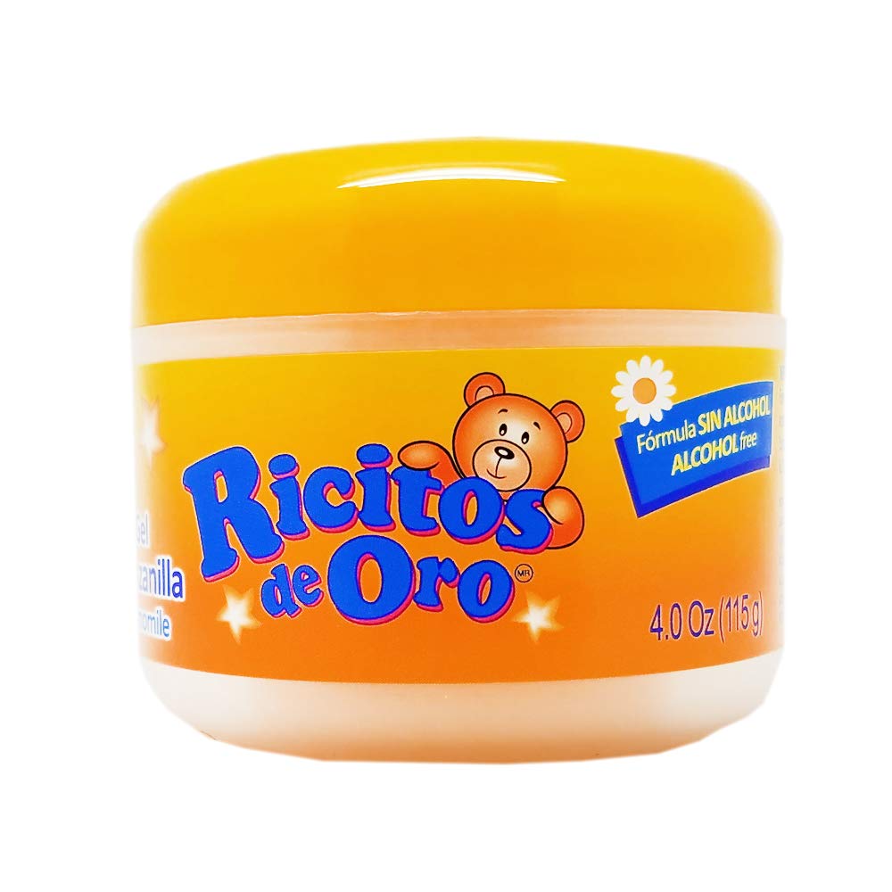 Ricitos de Oro Chamomile Hair Gel | Alcohol-Free | 4.05 oz | 3-Pack