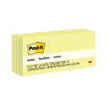Post-it Notes, 1 /3/8 x 1 7/8 in, 12 Sticky Notes Pads, 100 Sheets per Pad, Canary Yellow, The Original Post-it Note, School Supplies and Oﬃce Products