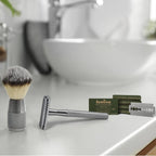 Bambaw Safety Razor Blades for Men & Women, 60 Pack, Double Edge Razor Blades Refills, Platinum Swedish Stainless Steel, Sharp & Long-Lasting Edge Retention, Up to 14 Months Supply