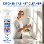 812 Wall & Baseboard Cleaner Spray – Safely Cleans Painted Walls, Baseboards, Ceiling Fans, Doors & More | Family & Pet Friendly | Made in America | 24oz.