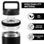 UXIETIN Replacement Lid Cap Compatible with Yeti Rambler Bottle