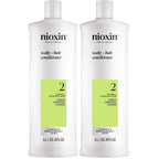 NIOXIN System 2 Scalp Care | Conditioner | Hair Thickening For Natural Hair | Scalp Health | For Natural Hair with Progressed Thinning | Boost Hair Density with Niacinamide & Biotin | Refreshed Scalp