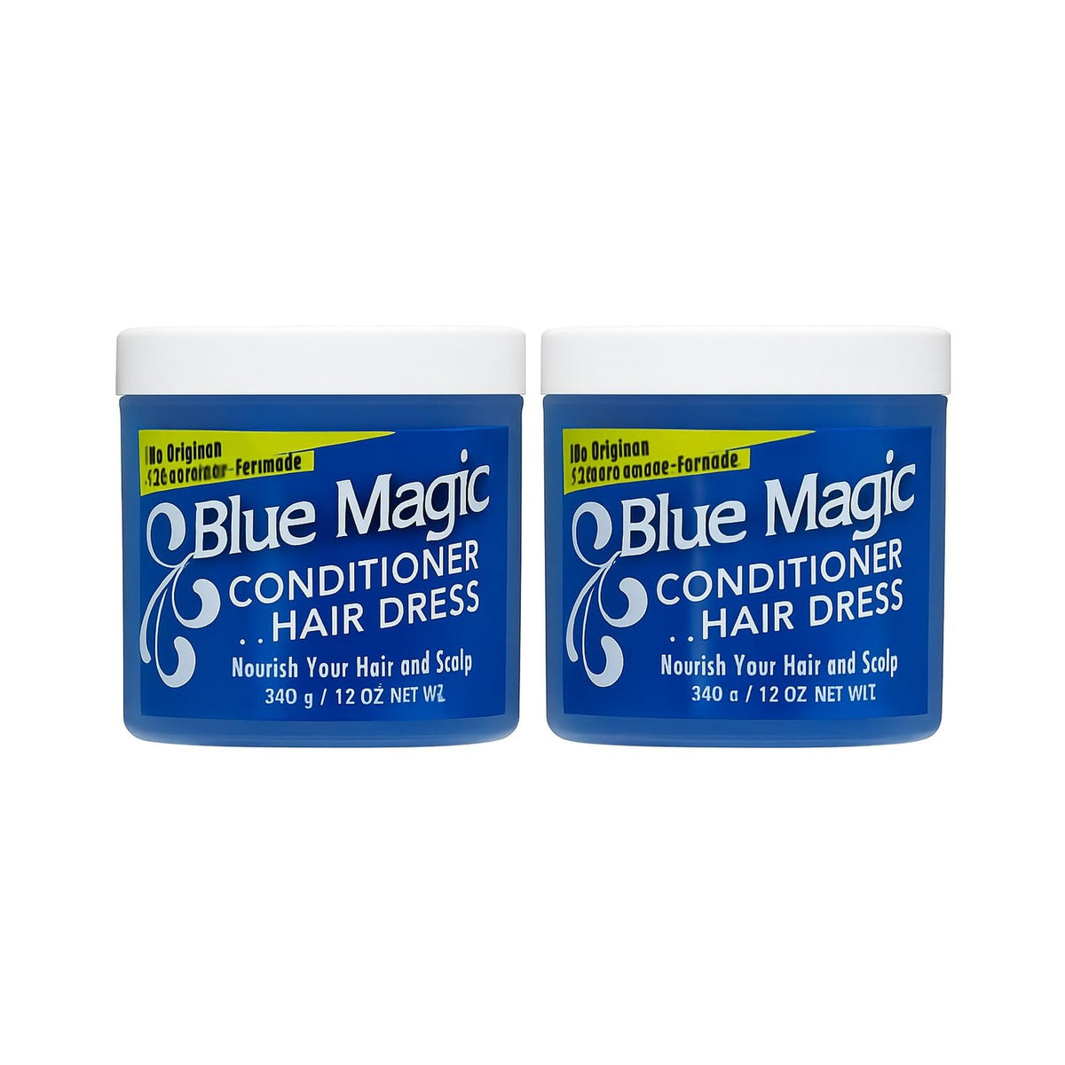 Blue Magic Hair Conditioner, Original Formula, 12oz (Pack of 2)