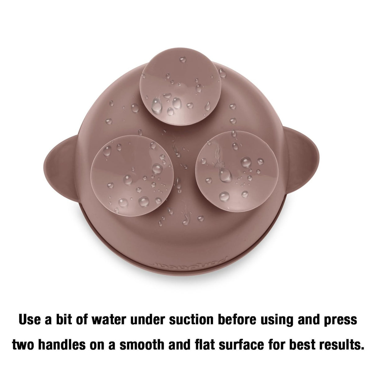 PandaEar 3 Pack Baby Suction Bowls with Lids – Stay Put Silicone Toddler Bowls for Self-Feeding & Travel, 100% Food Grade BPA-Free, Leakproof Feeding Set (Muted Earth Tones)