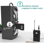 Buy now FIFINE Wireless Microphone System, Wireless Microphone set with Headset and Lavalier Lapel Mics, Beltpack Transmitter and Receiver,Ideal for Teaching, Preaching and Public Speaking Applications-K037B at indiglob india