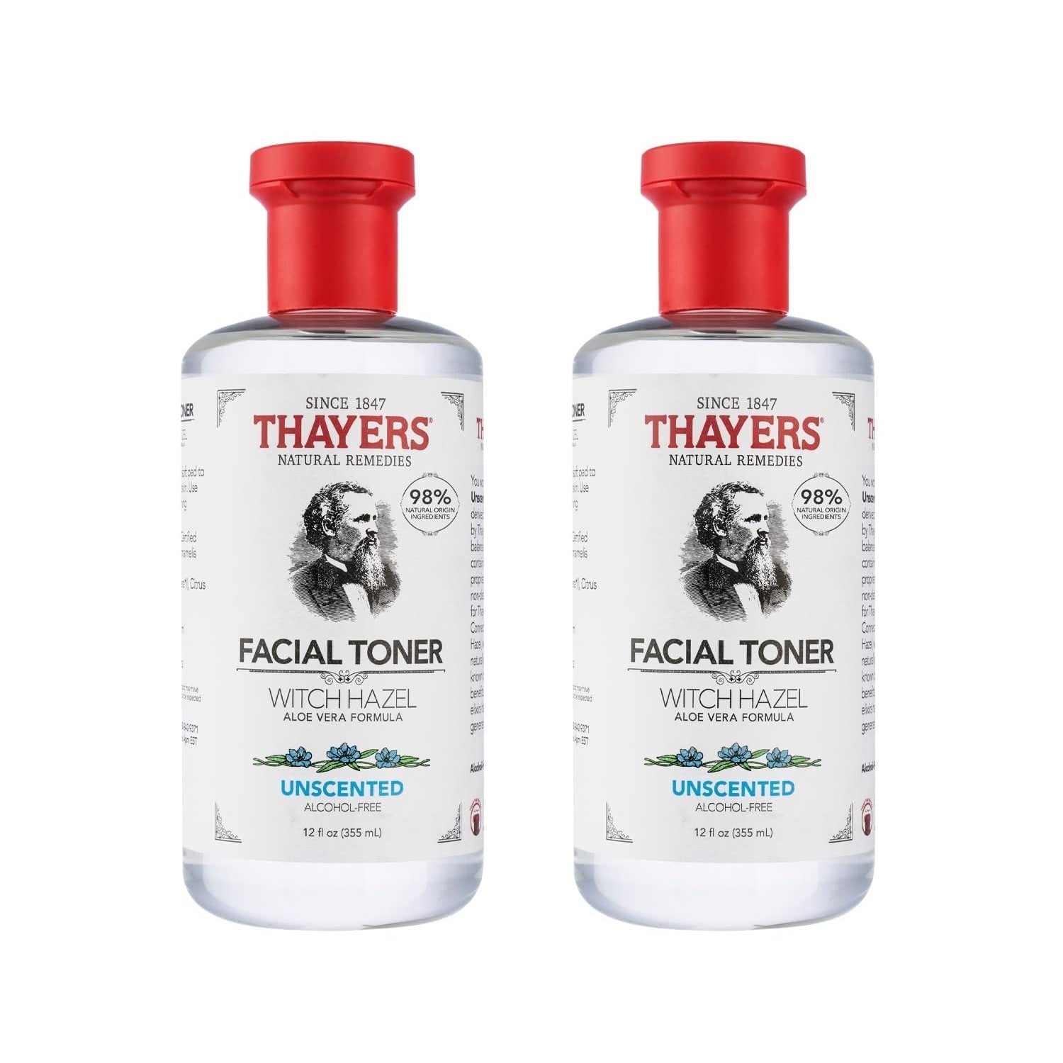 Buy now THAYERS Alcohol-Free Rose Petal Witch Hazel Facial Toner for Glowing Skin, Soothing, Hydrating, Refreshing Toner for All Skin Types, 12oz (Packaging May Vary) Fragrance free 12 Fl Oz (Pack of 2) at indiglob india