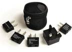 Buy now Ceptics International Worldwide Travel Plug Adapter 5 Piece Set, Great for Cell Phones, Battery Chargers, Laptops to Work in Most Countries at indiglob india