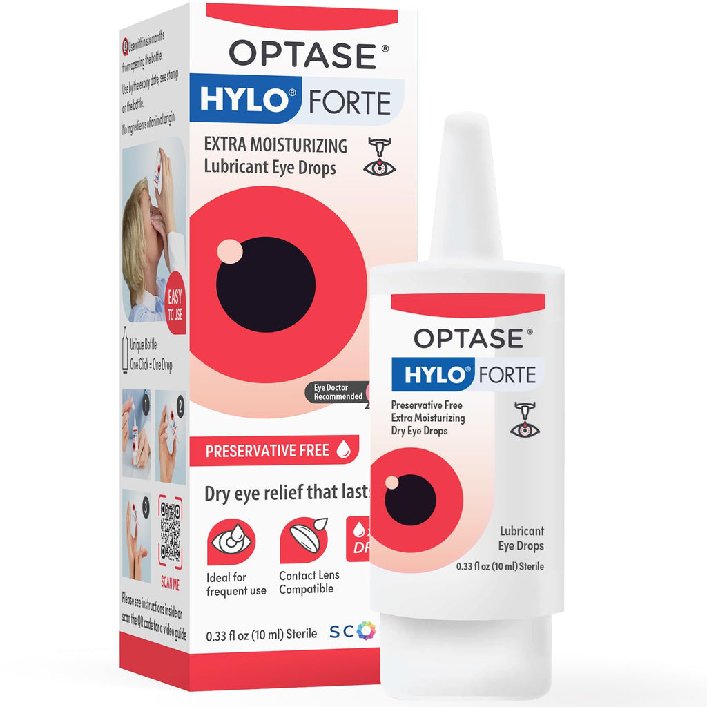 Optase® HYLO® Forte Dry Eye Drops, 0.33 fl oz