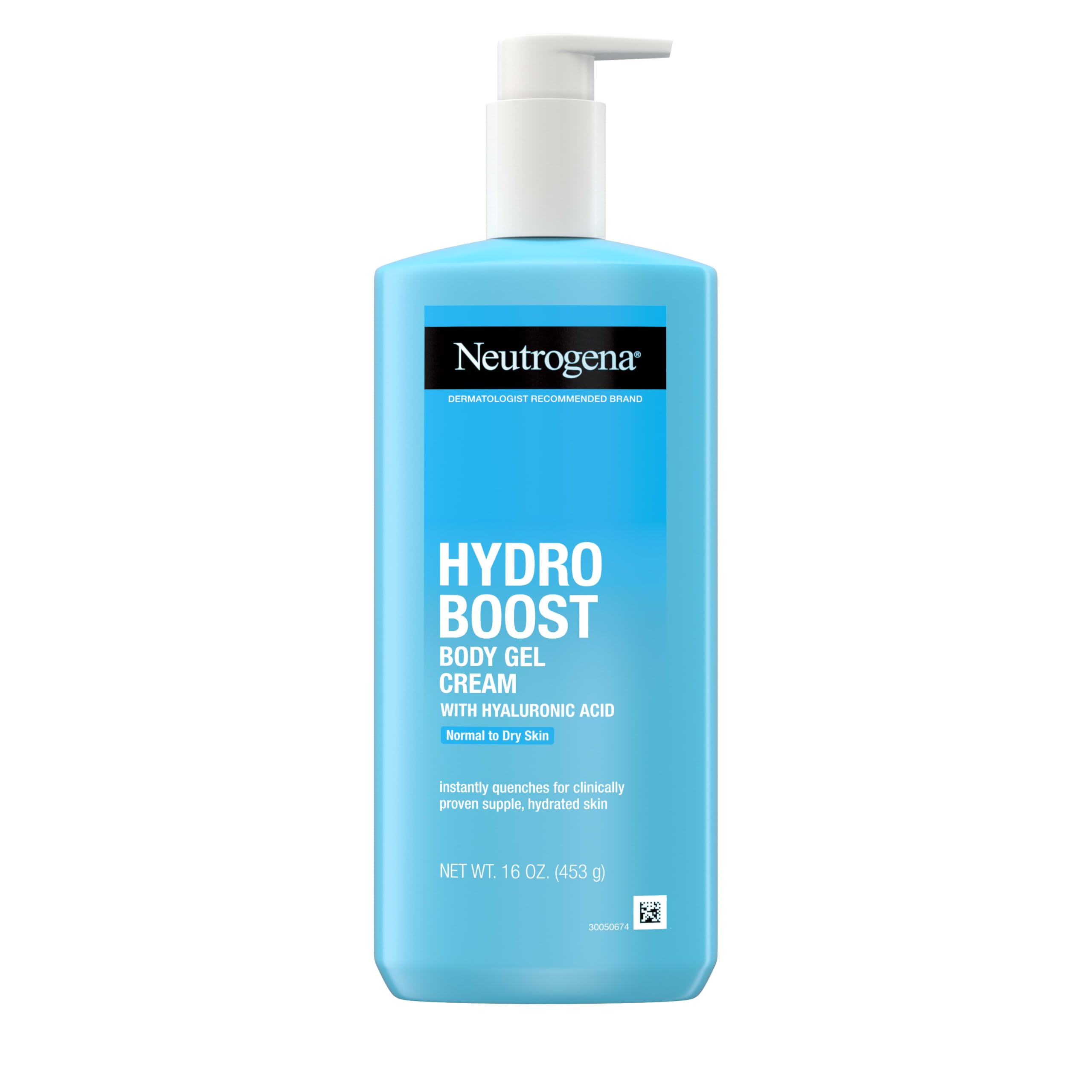 Buy now Neutrogena Hydro Boost Body Gel Cream, Hydrating Body Lotion with Hyaluronic Acid for Normal to Dry Skin, Lightweight Fragrance-Free Hyaluronic Acid Moisturizer, 16 OZ at indiglob india