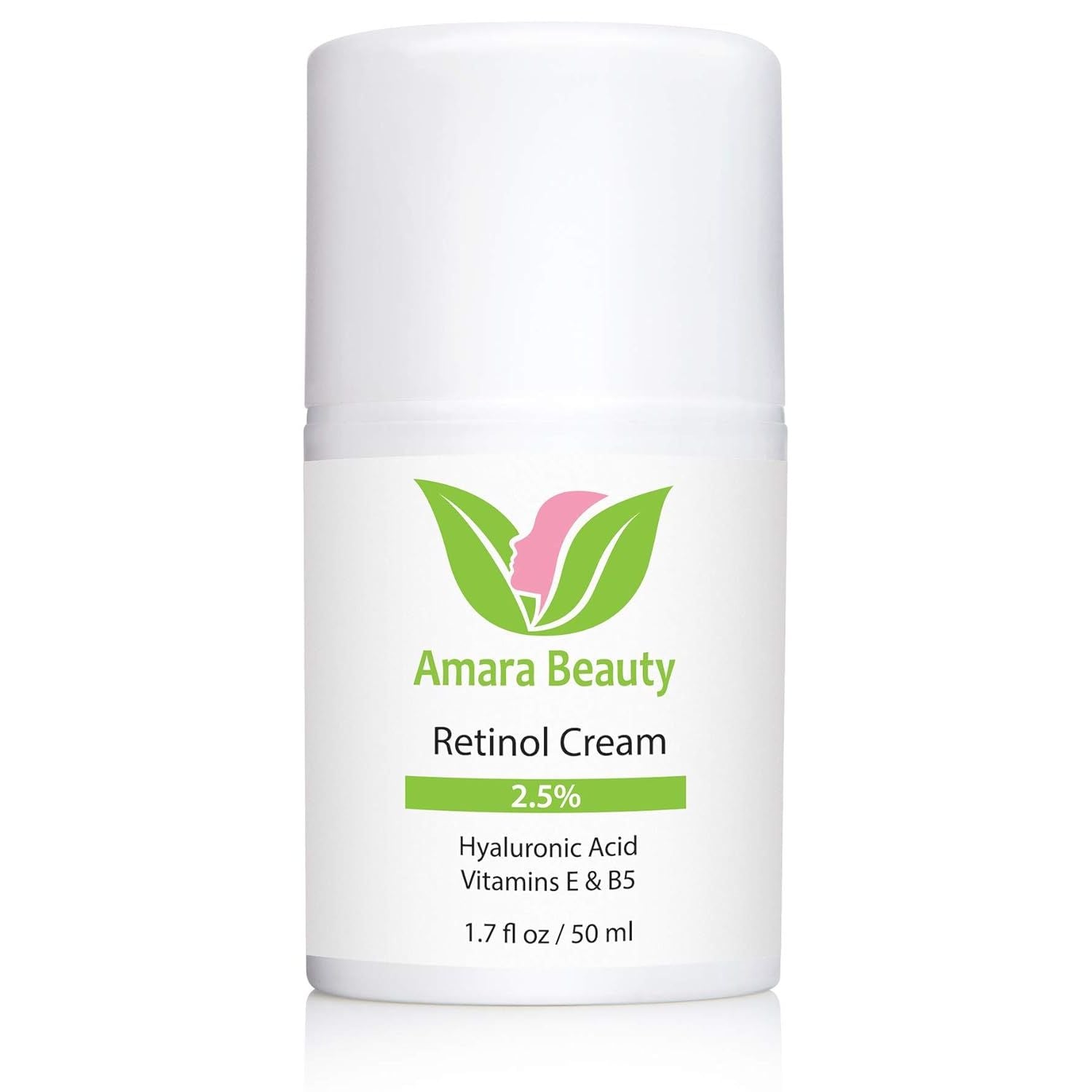 Buy now Retinol Cream for Face 2.5% with Hyaluronic Acid & Vitamins E & B5, 1.7 fl. oz. at indiglob india