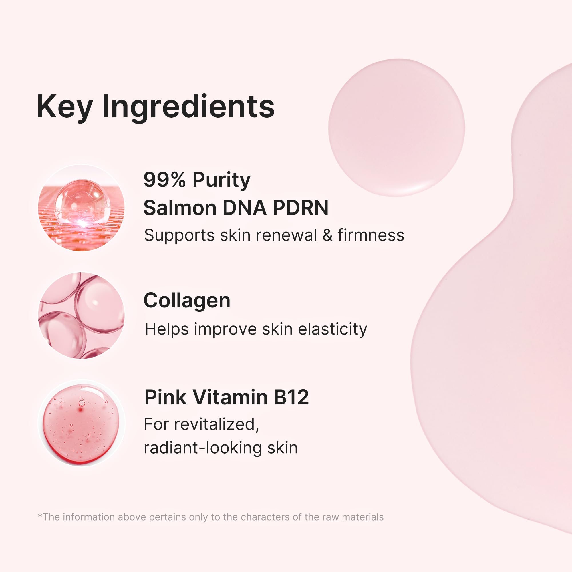 medicube Salmon DNA PDRN Pink Vitamin Coated Sheet Mask 10EA | Sheet Mask for Hydration, Firming, and Balanced Skin - Luxurious At-Home Care, Korean Skin Care, 0.77oz, 10ea