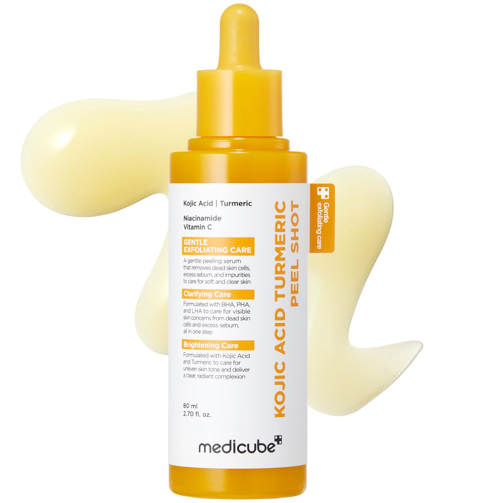 medicube Peel Shot with Hypochlorous Acid for Pores & Blackheads | Gentle Exfoliating Serum for Dead Skin Cells & Excess Sebum - Rice Extract, Panthenol for Hydrating & Smoothing, 2.7 fl.oz
