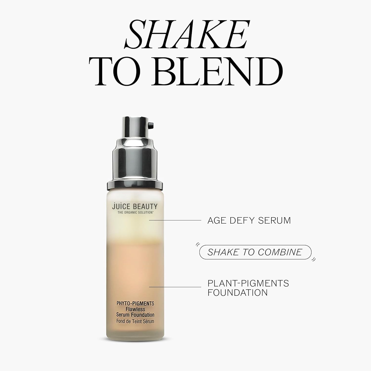 Buy now Juice Beauty Phyto-Pigments Flawless Serum Foundation - 08 Cream - 30 mL - Medium-to-Full, Long-Lasting Coverage - Reduces Look of Wrinkles + Pores - Vegan, Cruelty Free at indiglob india