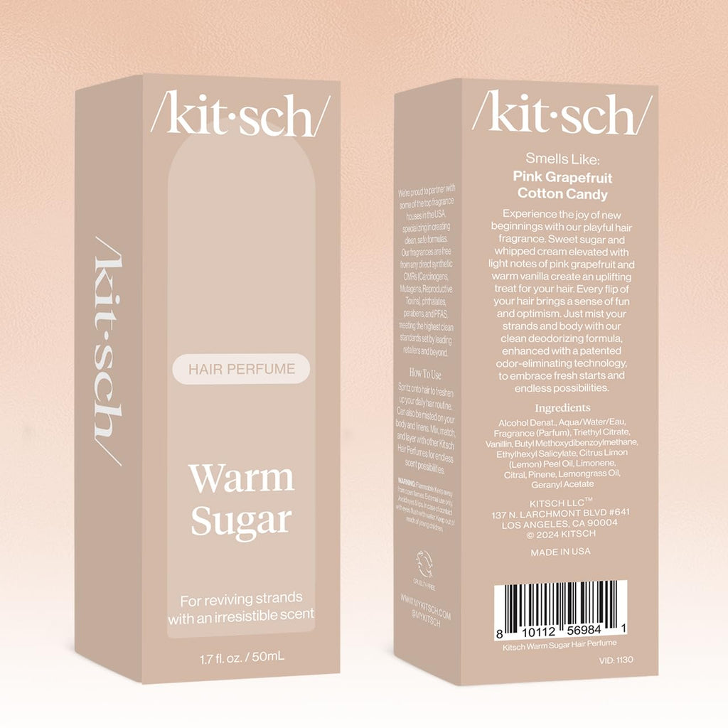 Buy now Kitsch Hair Perfume for Women - Pistachio Latte | Clean, Deodorizing & Patented Odor-Eliminating Technology Hair Spray & Body Mist - Freshen Hair, Body & Pillows - Coconut & Warm Coffee Scent - 50mL at indiglob india
