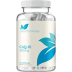 Clear Formulas Quick Absorption CoQ10 200mg - Coenzyme Q10 Potent Antioxidant for Heart Energy and Aging Support - High Stability CoQ10 Ubiquinone Capsules - Made in a cGMP US Lab - 200 Capsules