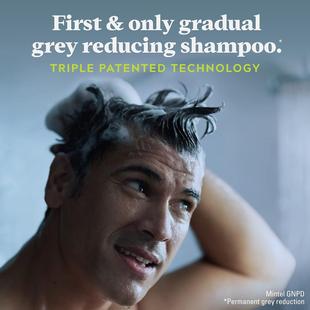 Just for Men Control GX Gray Reducing Shampoo, Keratin, 4 Fl Oz (1 Pack) | Control GX multi-patented formula gradually reduces gray with each shampoo. Keratin strengthens and thickens hair.