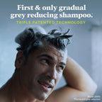 Just for Men Control GX Gray Reducing Shampoo, Keratin, 4 Fl Oz (1 Pack) | Control GX multi-patented formula gradually reduces gray with each shampoo. Keratin strengthens and thickens hair.