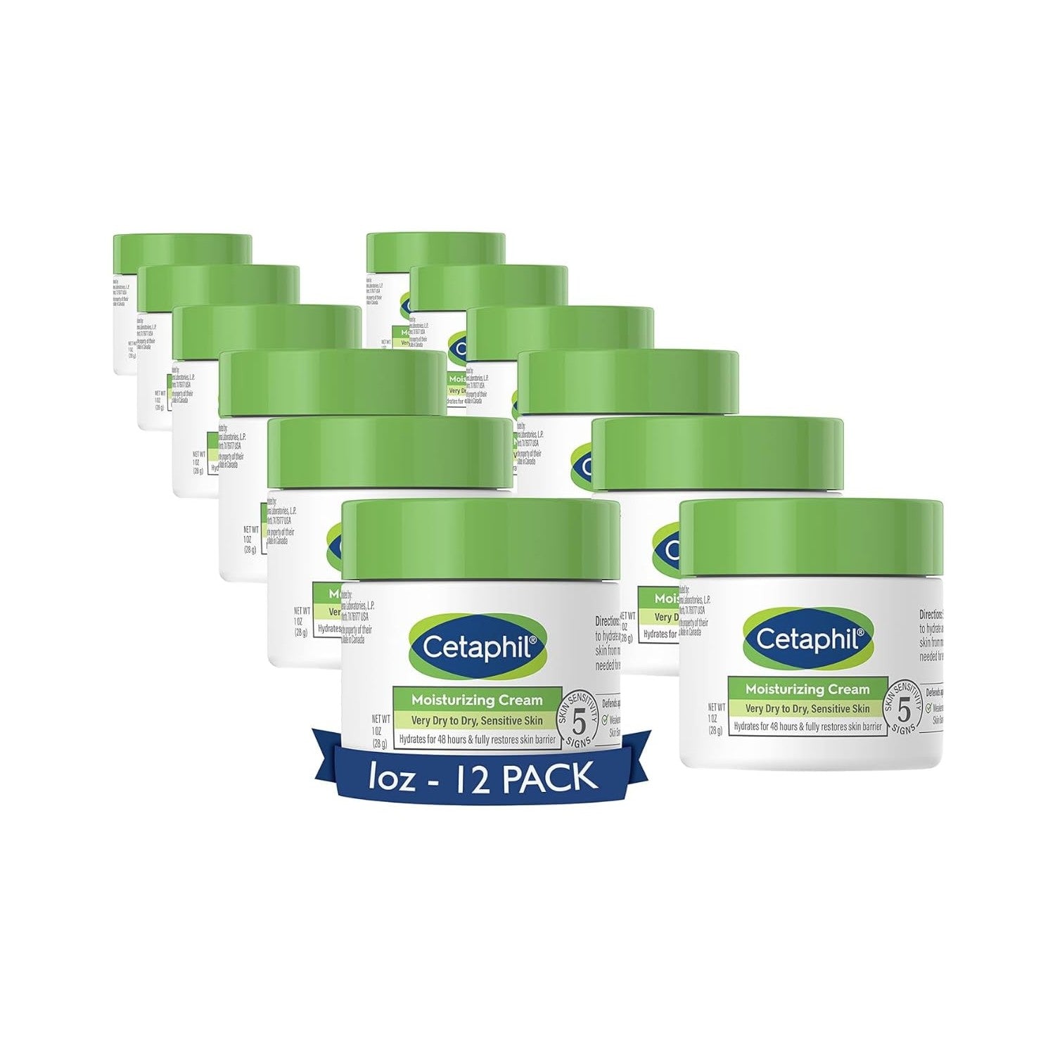 Buy now Cetaphil Face & Body Moisturizer, Hydrating Moisturizing Cream for Dry to Very Dry, Sensitive Skin, NEW 8.8 oz, Fragrance Free, Non-Comedogenic, Non-Greasy (Packaging May Vary) 1 Ounce (Pack of 12) at indiglob india