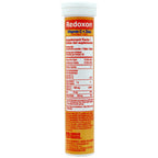 Redoxon Vitamin C + Zinc, Effervescent Tablets of Vitamin C and Zinc, Helps Support Your Immune System, Orange Flavor, 20 Effervescent Tablets, 2.82 Oz Box, (Pack of 4)