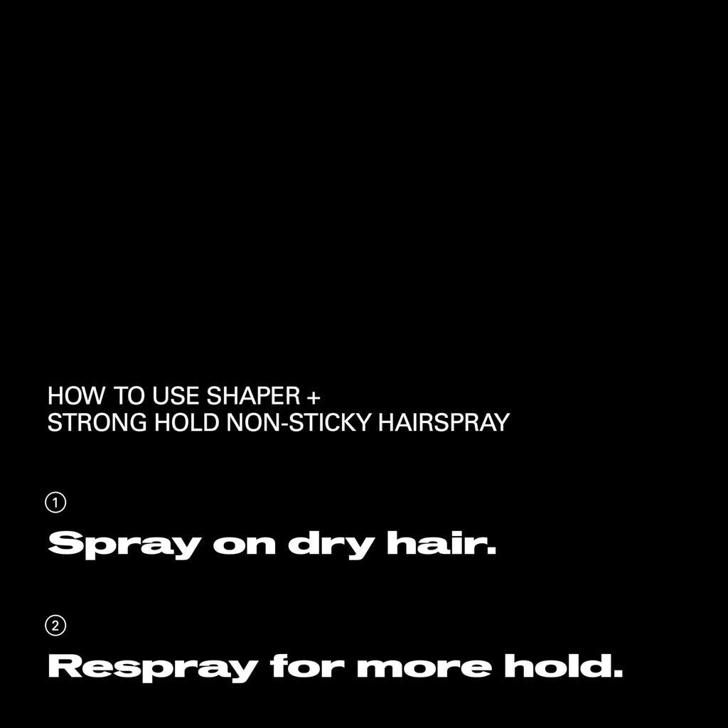 Sebastian Professional Shaper Plus Hairspray, 50% VOC | Humidity Resistant | Extra Hold | Non-Sticky Hairspray