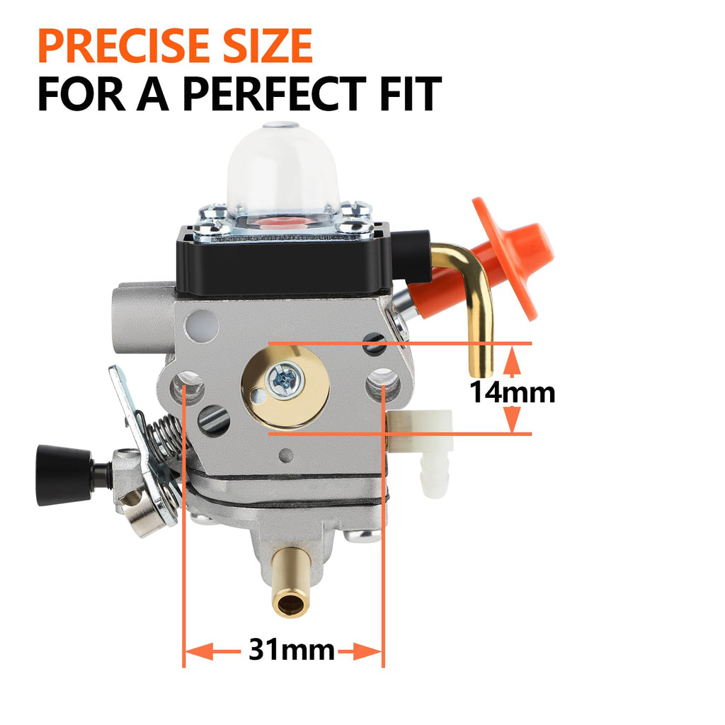 HUZTL FS 90 R Carburetor kit for Stihl FS90R FS90 FS110R FS100 KM90R KM90 FS100RX FS110 KM110R HT100 HT101 Trimmer Weed Eater C1Q-S174 Carb