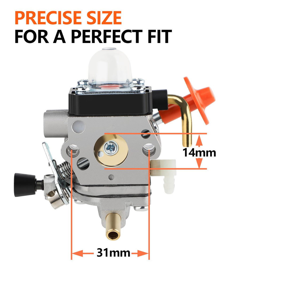 HUZTL FS 90 R Carburetor kit for Stihl FS90R FS90 FS110R FS100 KM90R KM90 FS100RX FS110 KM110R HT100 HT101 Trimmer Weed Eater C1Q-S174 Carb