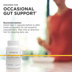 Integrative Therapeutics Activated Charcoal - Digestive & Gut Health Supplement* - Effective Gastrointestinal Support* - Gluten-Free & Dairy-Free - 100 Capsules (50 Servings)