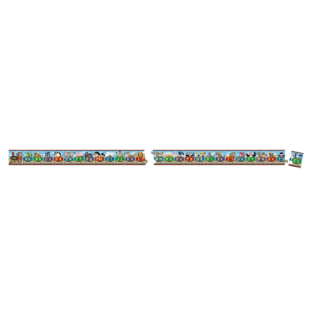 Buy now Melissa & Doug Alphabet Express Jumbo Jigsaw Floor Puzzle (27 pcs, 10 feet Long) - FSC Certified at indiglob india