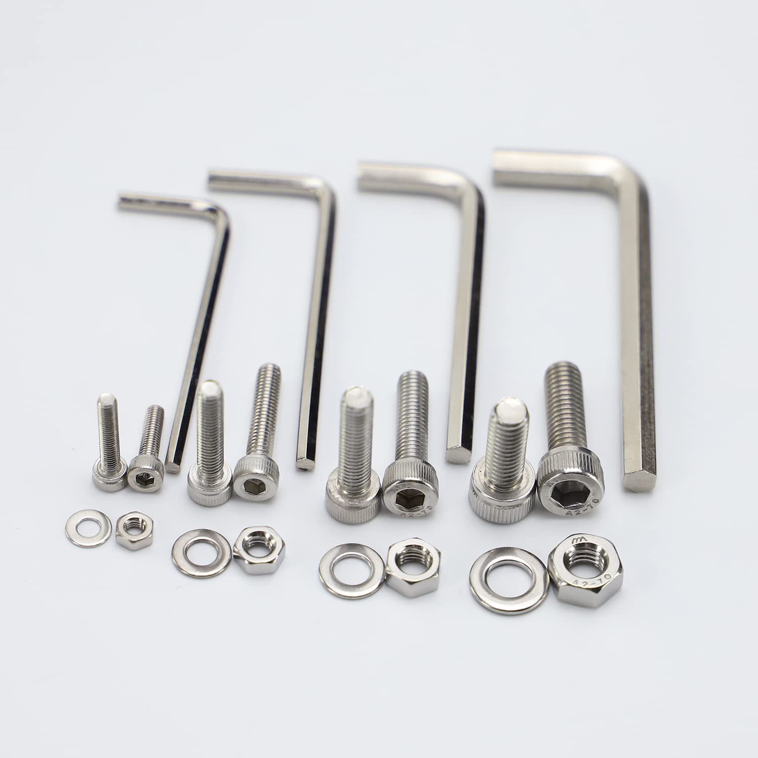 Buy now AETTLM6 M5 M4 M3 Nuts and Bolts Assortment Kit (660PCS) at indiglob india