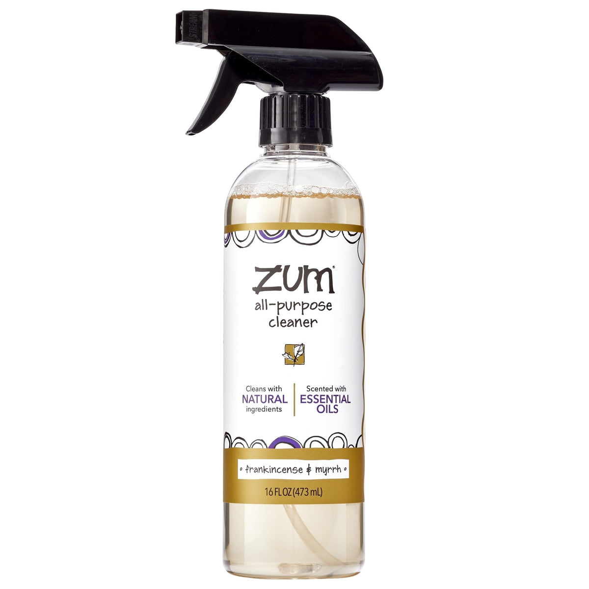 Zum All-Purpose Cleaner - Frankincense & Myrrh, 16 fl oz