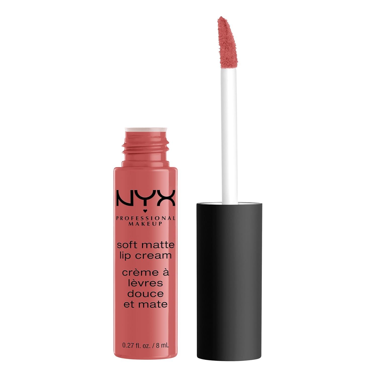 Buy now NYX PROFESSIONAL MAKEUP Soft Matte Lip Cream, Lightweight Liquid Lipstick - Milan (Dark Pink-Brown) Zurich 0.27 Fl Oz (Pack of 1) at indiglob india
