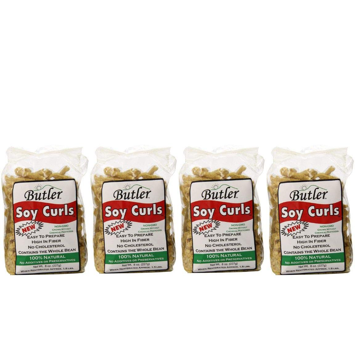 Buy now Butler Foods, Soy Curls, 8 Ounce (pack of 4) Default at indiglob india