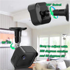 Buy now All-New Blink Outdoor Camera Wall Mount, 360° Adjustable Mount and Weather Proof Protective Housing with Blink Sync Module Outlet Mount for Blink Outdoor (4th & 3rd Gen) Camera System (Black, 5 Pack) at indiglob india