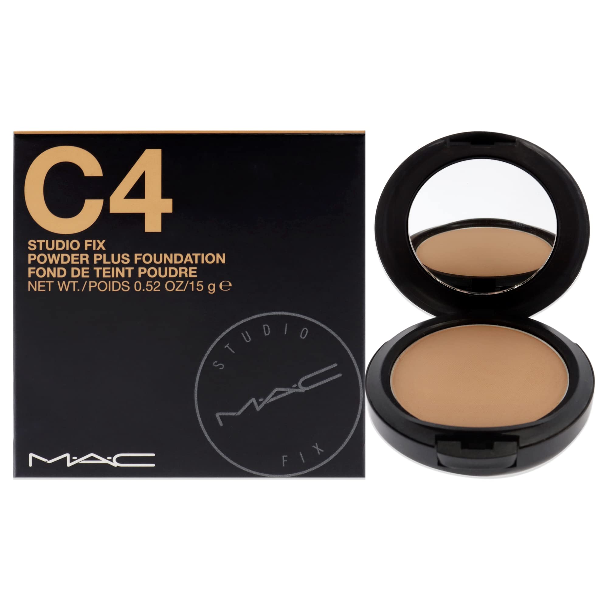 Buy now MAC Studio Fix Powder Plus Foundation C4, Multi, 0.52 Ounce (JL69060225) at indiglob india