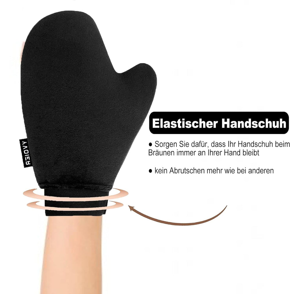 Buy now Self Tanning Mitt Applicator - Elastic Wrist Tan Mitt Applicator Microfibre Tanning Lotion Applicator Self Tanning Glove Sunless Tanning Mitt Streak Free Tan for Tanner Spray Mousse Lotions at indiglob india