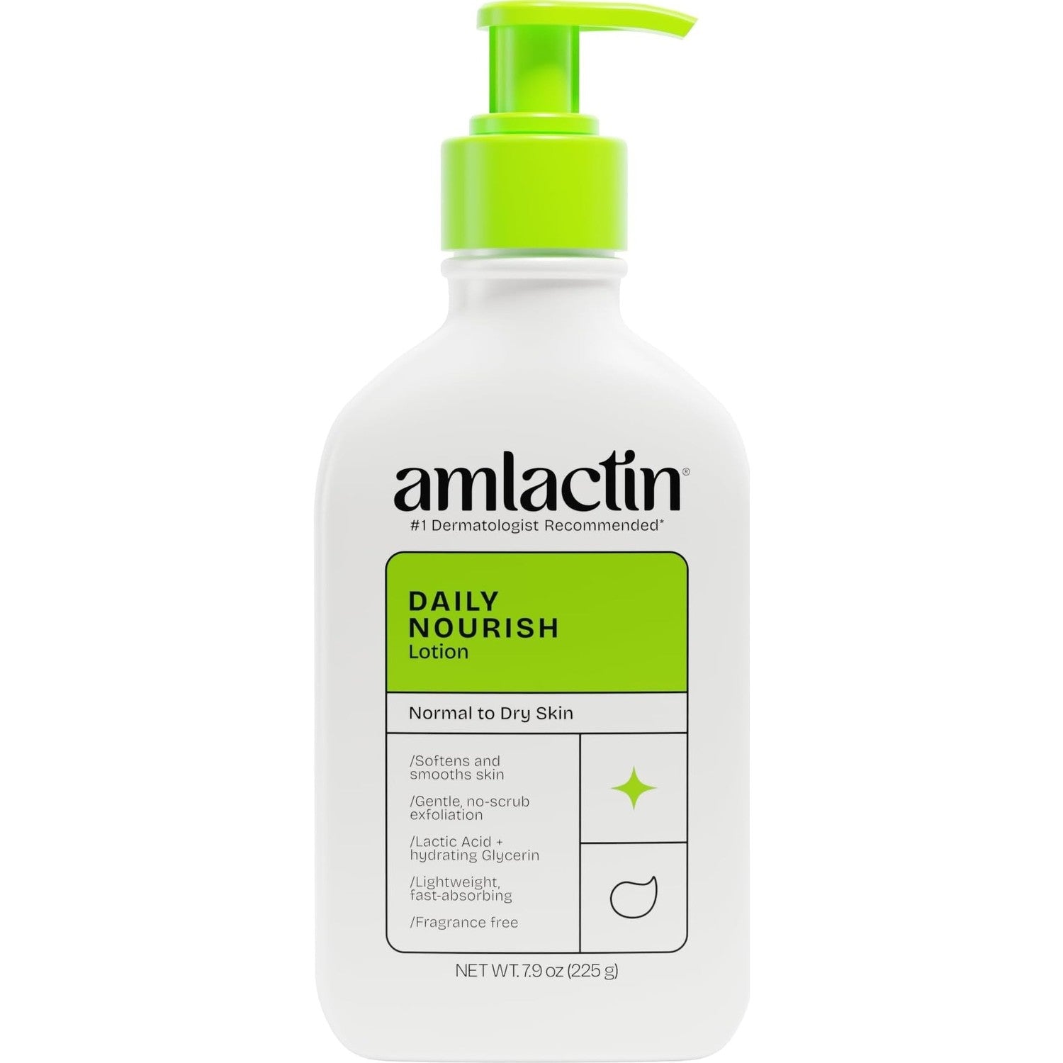 AmLactin Daily Nourish Body Lotion, 12% Lactic Acid, 14.1 oz