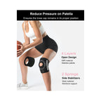 SUJAYU Knee Brace for Women Men with Side Stabilizers, 2 Pack Knee Braces for Knee Pain ACL MCL Arthritis Joint Pain Relief, Adjustable Compression Sleeve Patellar Tendon Support Strap