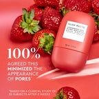 Buy now Glow Recipe Strawberry BHA Serum + Poreless Face Primer for Makeup - Silicone-Free Blurring Matte Primer to Reduce Shine & Prolong Wear - Hybrid Korean Skin Care for Oil Control & Smooth Texture, 30ml at indiglob india
