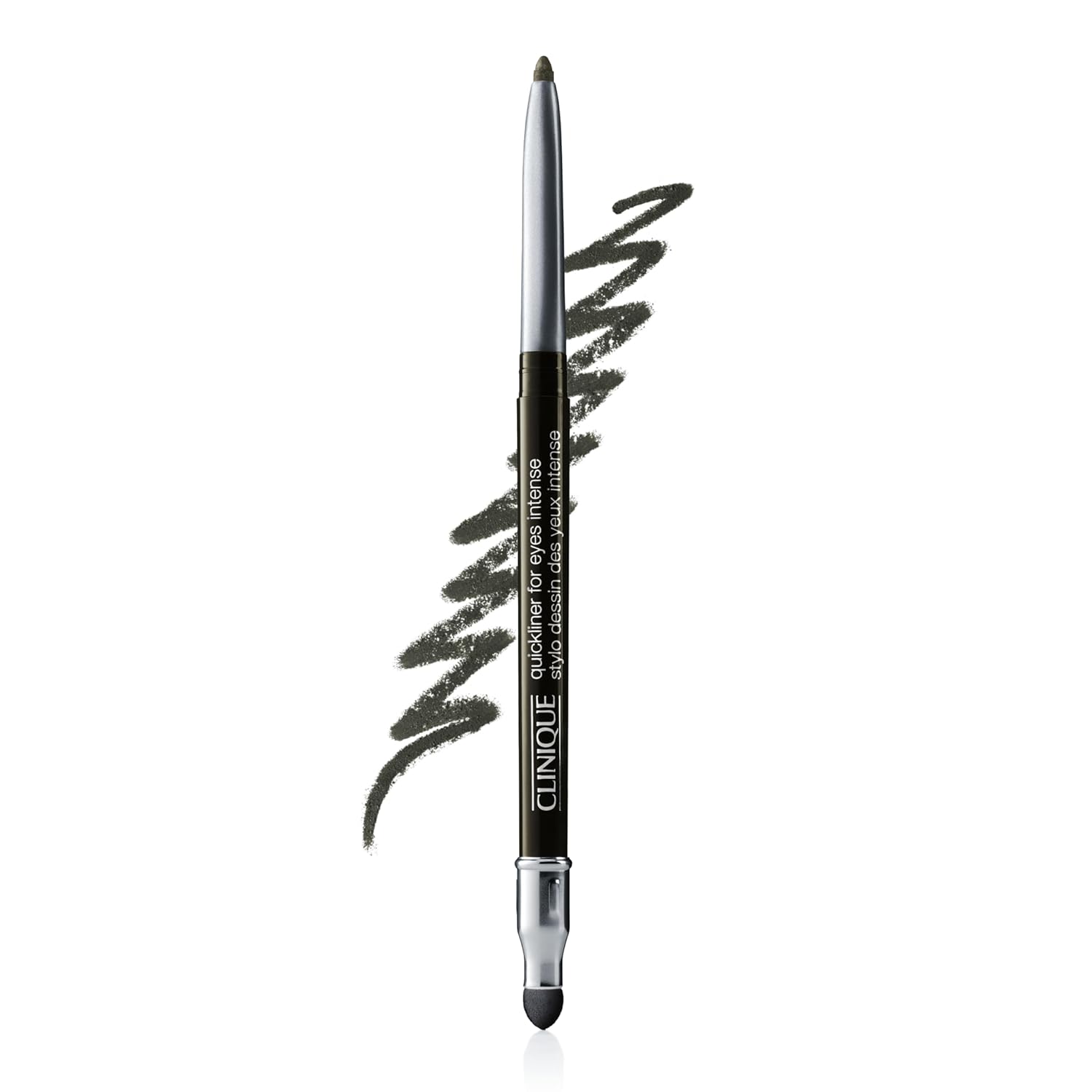 Buy now Clinique Quickliner For Eyes Intense Eyeliner Pencil | Water Resistant, Smudge Resistant + Safe For Sensitive Eyes | 10 Shades AH Intense Ivy at indiglob india